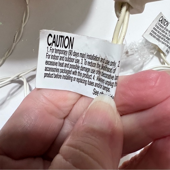 Light up Spun Fiber Giant Easter Eggs Set Of Two, Vintage - Picture 5 of 8